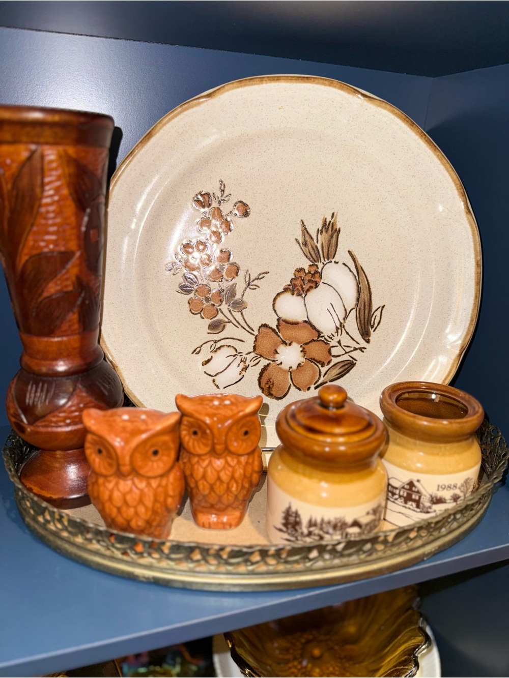 Vintage Brown Bundle -Tray not included